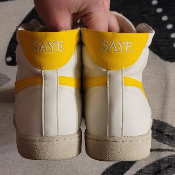 Saye Modelo ‘89 Hi Top- Yellow - Picture 4 of 6